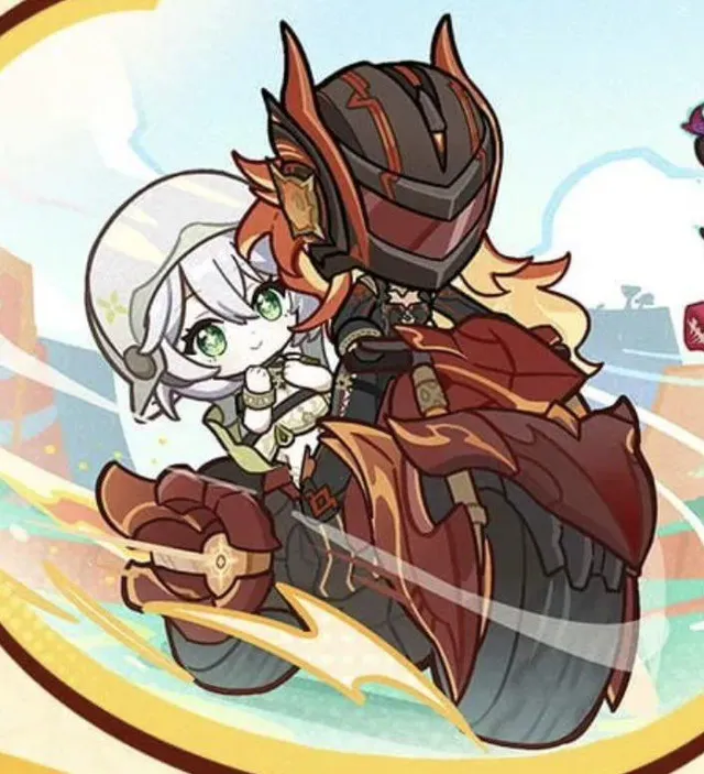 Featured image of post Aw they gave Nahida her own custom bike helmet