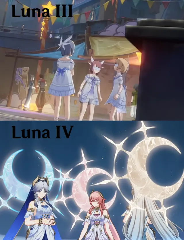 Featured image of post Before the Moon Sister's Full Reveal, They Were Foreshadowed by 3 Kids in the Previous Luna Version
