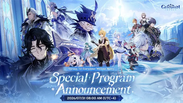 Featured image of post Genshin Impact Version 7.0 Special Program Preview