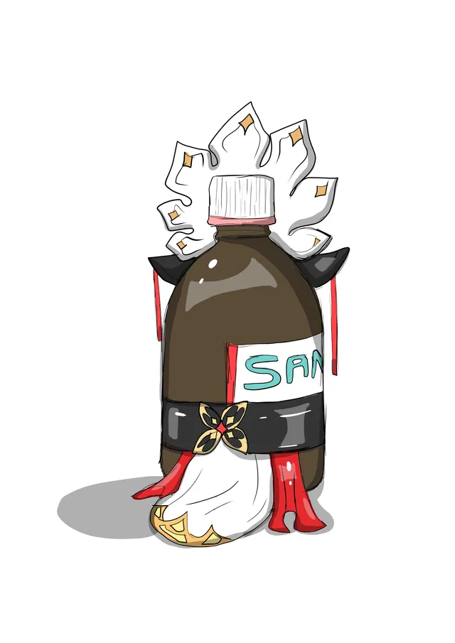 Featured image of post I obtained Sandrone and got so excited i drew her as a cough medicine