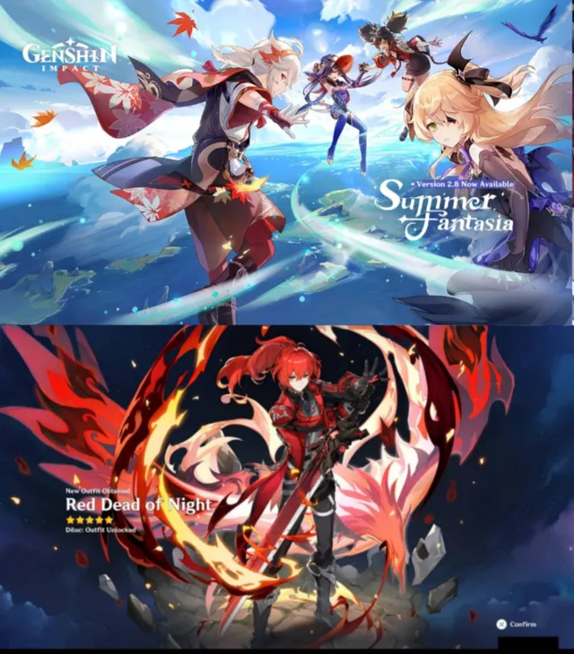 Featured image of post Isn't it kinda weird that diluc was the one to get a skin in 2.8? Like why wasn't it a 5 star character that was actually featured in the event such as Mona or kazuha?