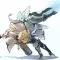 It really took us till Cryo Traveler before we got them wielding other weapon types